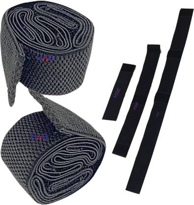 HME Velcro belt (6 pcs of 2 set) Black Color for Placing Rubber Pads Physio Therapy Machine Elastic Straps/Band Electrotherapy Device