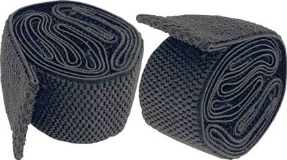 ALPHA MEDITECH INDIA Elastic strap with Velcro (Set of 2) for Placing Rubber Pads for Physiotherapy Machine Electrotherapy Device