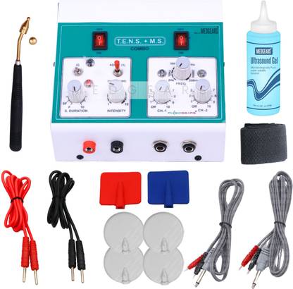 Physiogears Tens MS Electro Combination Therapy Comapct Model Physiotherapy Equipment Electrotherapy Device