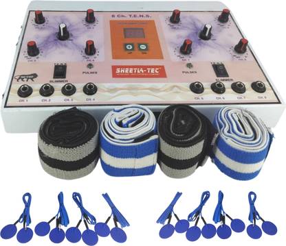 HCG Healthcure generation Tens for Physiotherapy 8 Channel LCD ModelAll Pain Relief with One Year Warranty Physiotherapy Equipment Electrotherapy Device