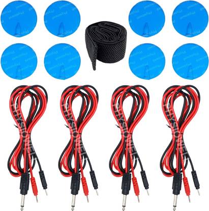 Physiowell Tens 4 Channel Tens Machine Accessories Combo Kit Physiotherapy Equipment Electrotherapy Device