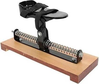 PHYSIO FACTORY Ankle Exerciser Wooden Base used Ankle Physiotherapy and Rehabilitation Electrotherapy Device