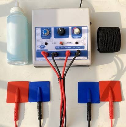 ALPHA MEDITECH INDIA "Interferential Therapy (IFT) Machine for Pain Relief – Compact Electrotherapy Device for Home Use With One Year Warranty Electrotherapy Device