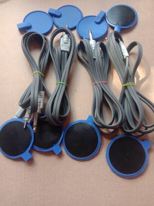Santosh TENS WIRE HEAVY, TENS 2 WIRE 4 ELECTRODE, WIRE TENS UNIT Electrotherapy Device