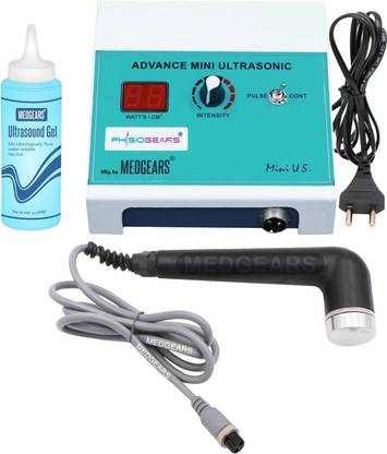 Physiogears Ultrasound Machine Portable Ultrasound Physiotherapy Machine Mini Ultrasound Physiotherapy for All Pain Relief Pocket Device with One Year Warranty Ultrasound Machine