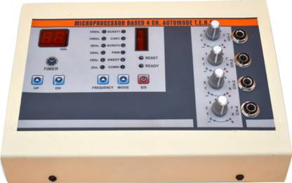 HEALTHCARE HME 4 Channel Automode T.E.N.S Electrotherapy Machine TENS Electrotherapy Device
