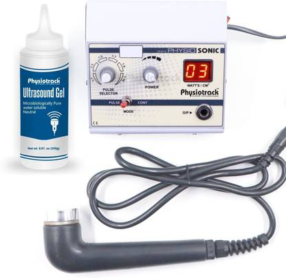 Physiotrack Ultrasound Machine Portable Ultrasound Physiotherapy Machine Mini Ultrasound Physiotherapy for All Pain Relief Pocket Device with One Year Warranty Physiotherapy Equipment Electrotherapy Device