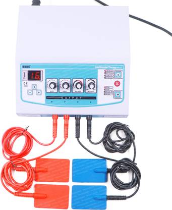 MEDGEARS Smart Interferential Therapy 4 Channel IFT Physiotherapy Machine Electrotherapy Combo for All Pain Relief Device Physiotherapy Equipment Physiotherapy Equipment Electrotherapy Device