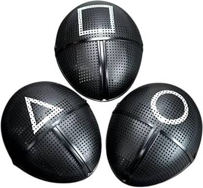 KUNYA Korean Movie Cosplay Squid Game Mask, Square, Triangle and Circle Elevation Training Mask