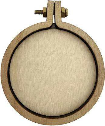 EmbroideryMaterial.com Mini Embroidery Hoop Tiny Wooden Round Circle Frame 4cm (1 Piece) Embroidery Hoop