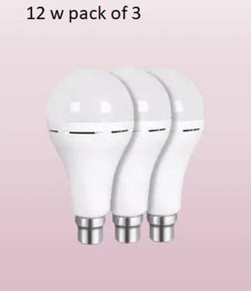 HERONEX 12-W-Emergency LED bulb Rechargeable LED light 4 hrs Bulb Emergency Light