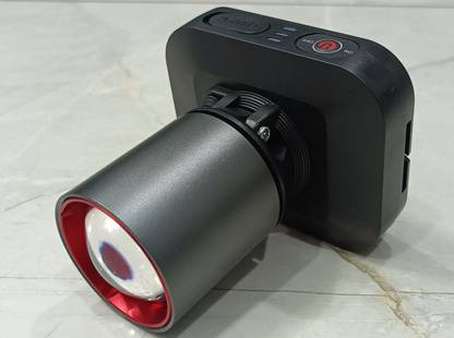 MNT Sales 200 W Head Light With 2 Km Long Range,3 Modes & Power Zoom Function 10 hrs Torch Emergency Light