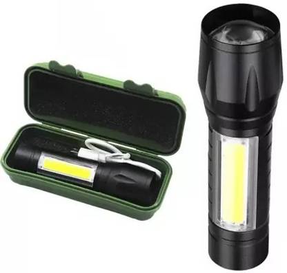NKL High quality Metal LED COB light ,Super Bright ,Waterproof 3 Light Modes 608 Torch