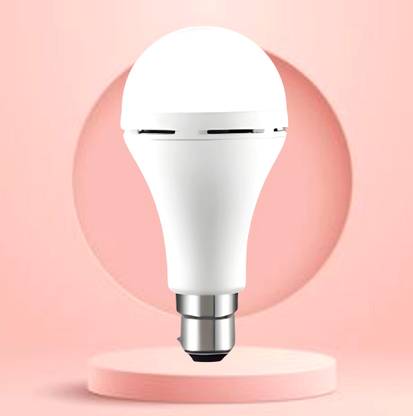 GUGGU Emergency 9W Inverter LED Bulb with 2000mAh Rechargeable Battery Pack of 1 E367 4 hrs Bulb Emergency Light