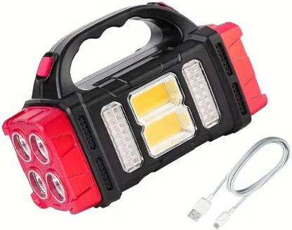 HumBiG ™ 5 in 1 Hurry Bolt Multifunction 25W Solar Lamp Super Bright Led Waterproof 8 hrs Torch Emergency Light