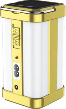 iDOLESHOP Home Emergency Light 4 Side Tube with Solar Extra Bright Light 7 hrs Lantern Emergency Light