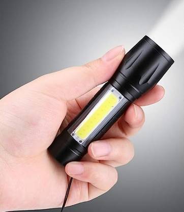 NKL High quality Metal LED COB light ,Super Bright ,Waterproof 3 Light Modes 738 Torch