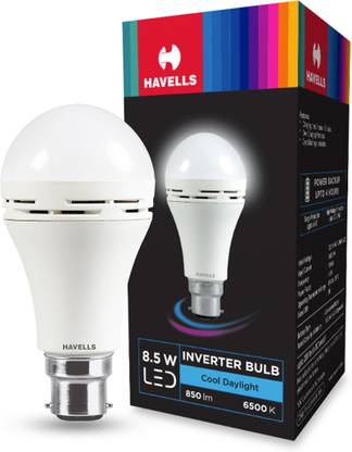 HAVELLS 8.5 W Inverter Standard B22 Inverter Bulb