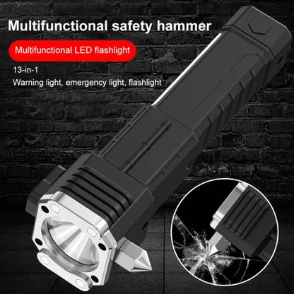 Wifton Safety Hammer Flashlight 5 hrs Torch Emergency Light