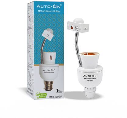 auto-on Light Sensor Fixture (0.3 Watts) (Convert any Bulb to Automatic) 0.1 hrs Bulb Emergency Light