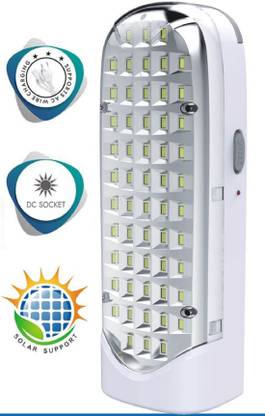 FIRSTLIKE Rechargeable 56 High Bright SMD Light Long Life emergency light 8 hrs Lantern Emergency Light