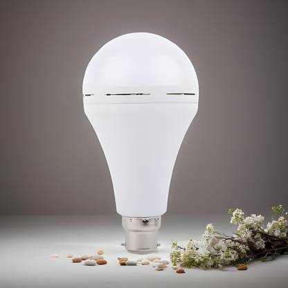 GUGGU Charging Bulb 9W LED with 1200mAh battery 4 hrs emergency light backup bulbQL373 4 hrs Bulb Emergency Light