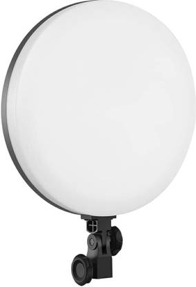 DRUMSTONE LED Round Fill Light with Remote | Perfect for YouTube & Studio Use 2 hrs Flood Lamp Emergency Light