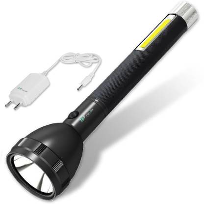 iDOLESHOP 50W Dual Mode Power Full Rechargeable Long Range Up to 1 Km With BackLight 6 hrs Torch Emergency Light