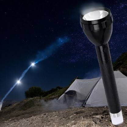 Zeno volt 1000meter emergency torch light Rechargeable-418 6 hrs Torch Emergency Light