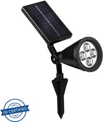 QUACE Bright Outdoor Led Spotlight / Powered Outdoor Light For Landscape, Garden, Driveway, Pathway, Yard, Lawn Lantern Emergency Light
