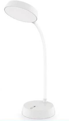 AKARI AK-11T Rechargable Desk/Study Lamp for Home Office White 2 hrs Torch Emergency Light