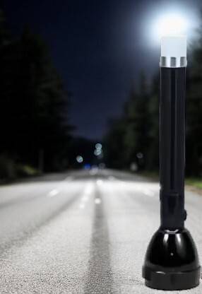 Zeno volt 1000meter emergency torch light Rechargeable-332 6 hrs Torch Emergency Light