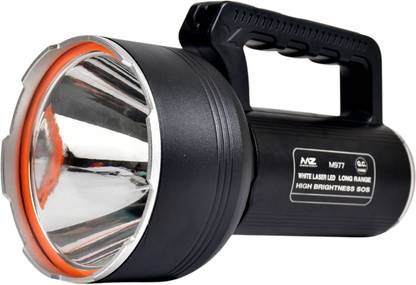 MZ M977 (RECHARGEABLE EMERGENCY LIGHT) 350W White Laser LED 12 hrs Torch Emergency Light