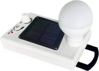 GLOWISH SOLAR RECHARGEABLE BATTERY ULTRA BRIGHT PORTABLE LED 2 Lantern Emergency Light