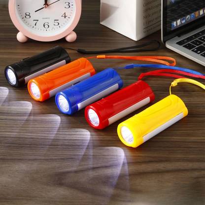 CLAIRBELL USB Rechargeable LED (Torch Light) with COBB Light and Long Life BatteryJ154 Torch