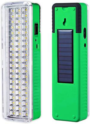 GLOWISH SUPER BRIGHT 60 LED SOLAR CHARGING OPTION PORTABLE EMERGENCY LED 2 hrs Lantern Emergency Light