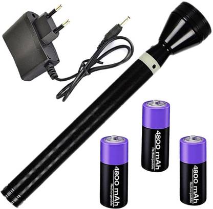 LED FLASHLIGHT New 3 Modes LED Torch Flash Light Rechargeable Toch Torch