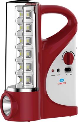EVEREST Rechargeable 180 degree LED 10 hrs Lantern Emergency Light