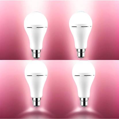 GUGGU Ujala (Emergency Bulb) 12W Rechargeable LED (Emergency Light)(Pack of 4)KU555 4 hrs Bulb Emergency Light
