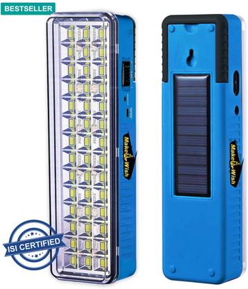 Make Ur Wish Portable Rechargeable 42 SMD Bright LED With USB Charging Power Full Backup 6 hrs Lantern Emergency Light