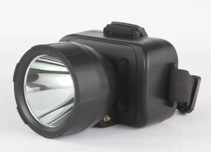 GLOBEAM Jugnu Rechargeable LED Headlamp with 2000mAh Battery, Headlamp Torch 5 hrs Torch Emergency Light