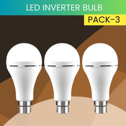 SYARA 12W Emergency Inverter Bulb, Rechargeable Emergency Led Bulb For Power CutsA211 4 hrs Bulb Emergency Light