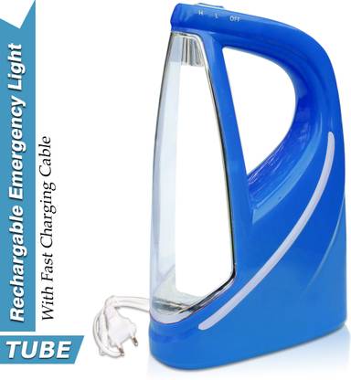 Daily Needs Shop Rechargeable 40W LED Tube Lantern Floor Lamp Light 15 hrs Lantern Emergency Light