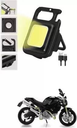 NKL Portable LED Keychain Flashlight Rechargeable 4 Modes With Bottle Opener 734 Key Chain