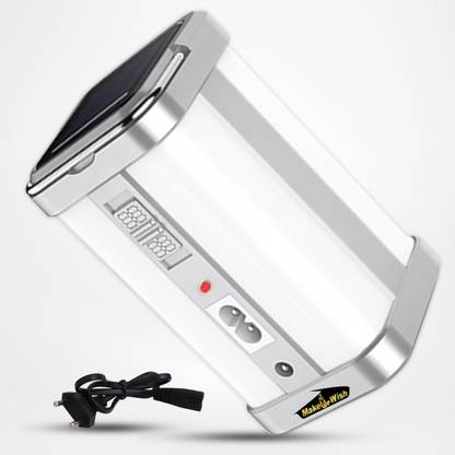 Make Ur Wish Home Solar Emergency Light 4 Side Tube with Solar Extra Bright Light 7 hrs 7 hrs Lantern Emergency Light
