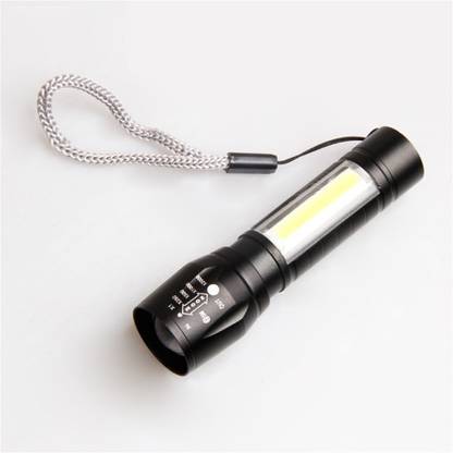 WunderVoX USB Charging Inspection Lamp Strong Light Torch-Black Torch