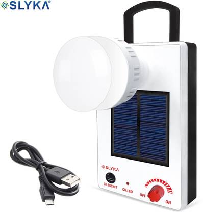 SLYKA 20W LED with Android Charing Rechargeable 4 hrs Bulb Emergency Light