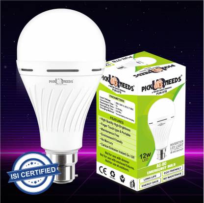 Pick Ur Needs 12 W Inverter Standard B22 D Inverter Bulb