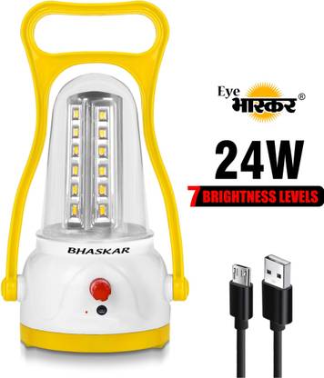 Eye Bhaskar Portable Home Light with Android charging support rechargeable 6 hrs Lantern Emergency Light