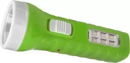 VR Bright Lite Torch with 6 Led Emergency Light Rechargeable 4 hrs Torch_R880 Torch